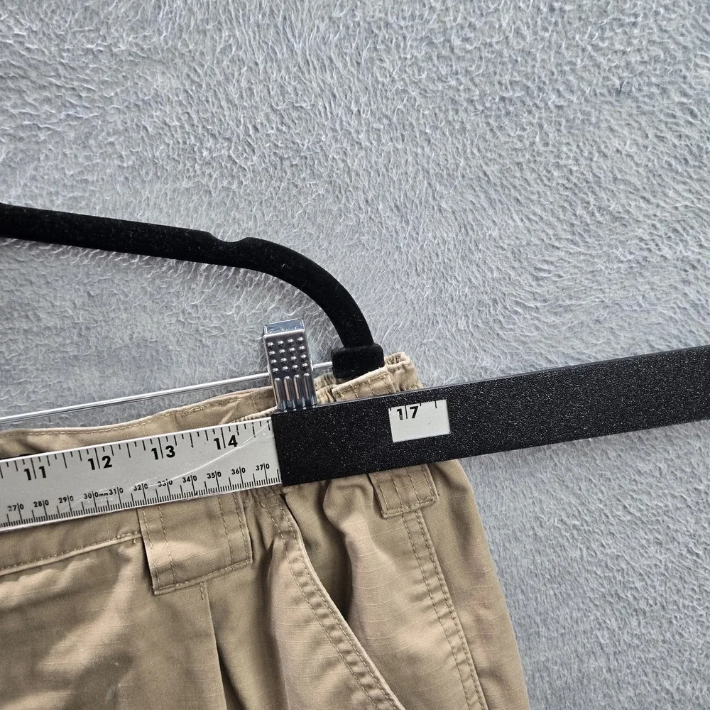 5.11 Tactical Men Pants 38X32 Khaki Cargo 74273 Taclite Pro Ripstop READ